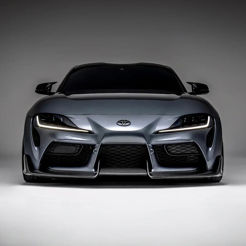 Adro Toyota GR Supra Carbon Fiber Front Lip (Stock Bumper)