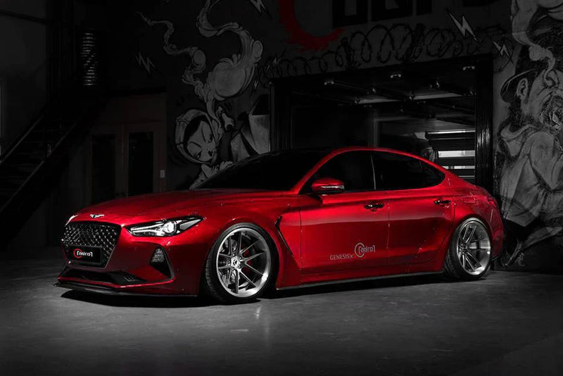 Adro Genesis G70 Carbon Fiber Side Skirts V2