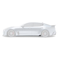 Adro Kia Stinger Carbon Fiber Side Skirts V2