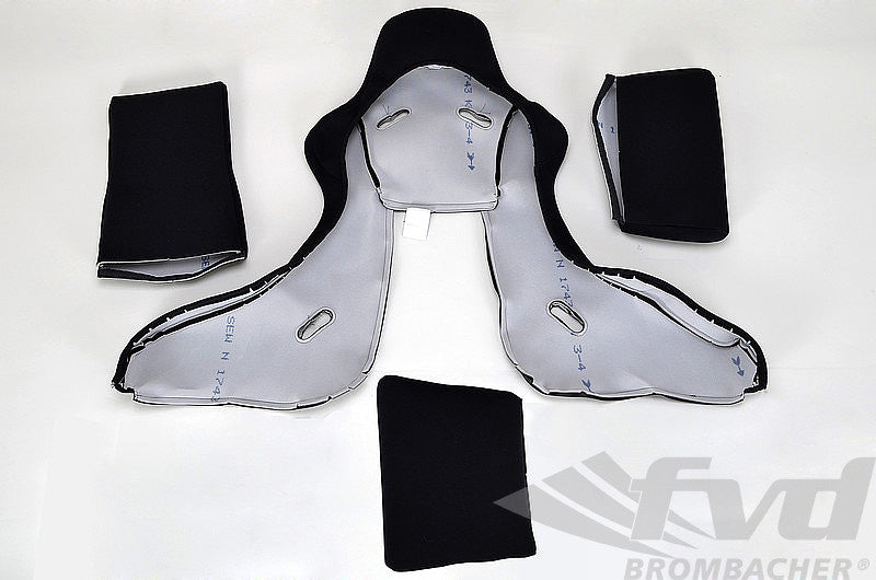 Recaro Seat Back Cover for Pole Position - Black Velour