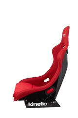 Kinetic APEX ORIGIN racing seat in jersey red suede (2)