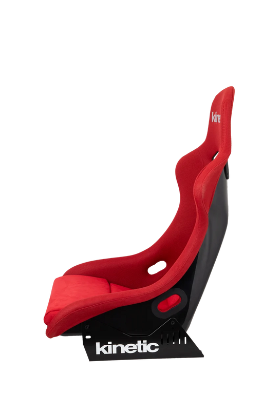 Kinetic APEX ORIGIN racing seat in jersey red suede (2)
