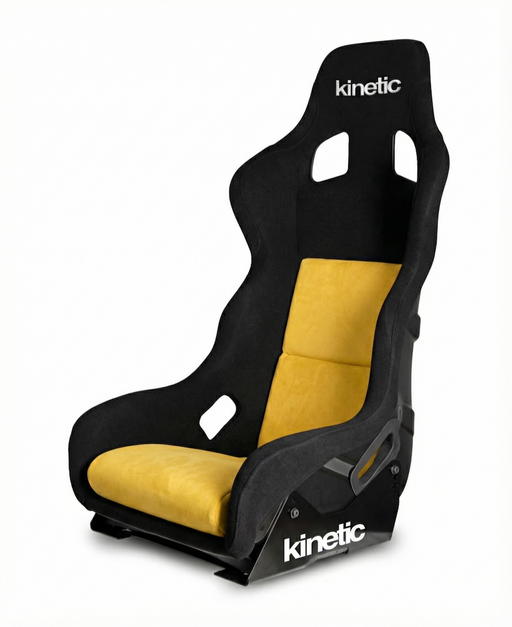 Kinetic APEX XL Alcantara pad kit in yellow suede