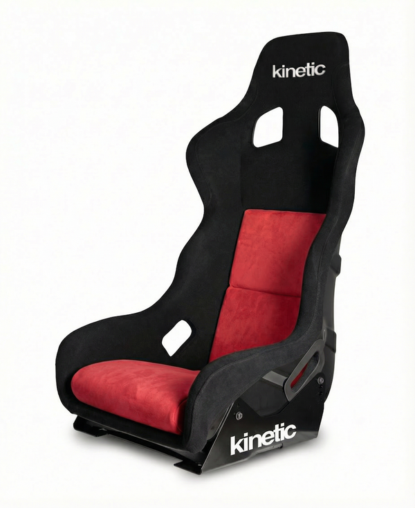 Kinetic APEX XL Alcantara pad kit in red suede