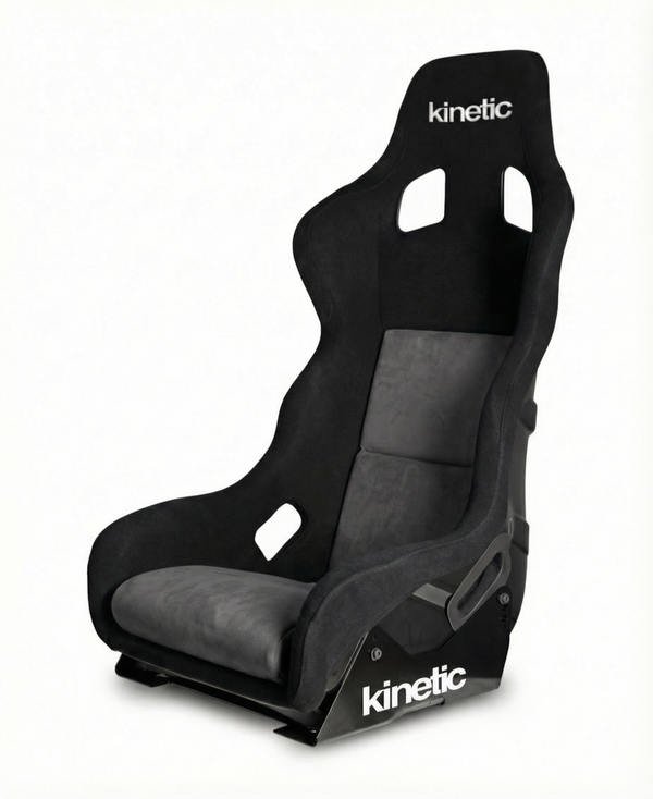 Kinetic APEX XL Alcantara pad kit in dark grey suede
