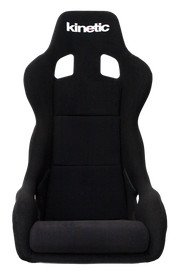 Kinetic APEX XL fixed-back racing seat in black velour (3)