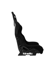 Kinetic APEX XL fixed-back racing seat in black velour (4)