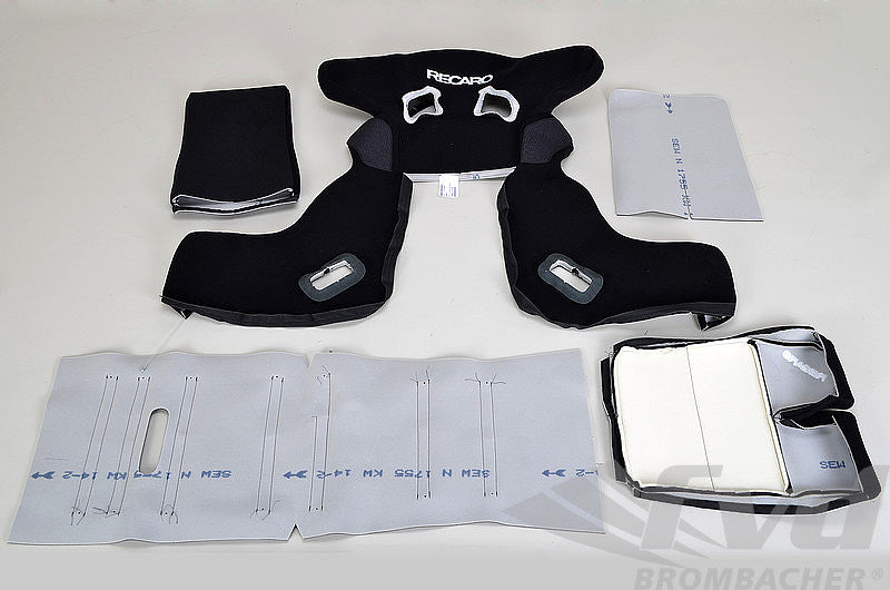 Recaro Seat Cushion Kit for Pro Racer - Black Velour