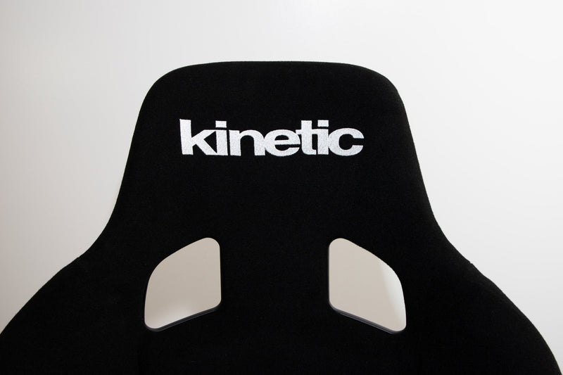 Kinetic APEX XL fixed-back racing seat in black velour (8)