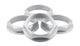 fifteen52 Super Touring (Chicane/Podium) Hex Nut Set of Four - Anodized Silver
