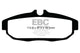 EBC 12 Ford Mustang 5.8 Supercharged (GT500) Shelby Ultimax2 Rear Brake Pads