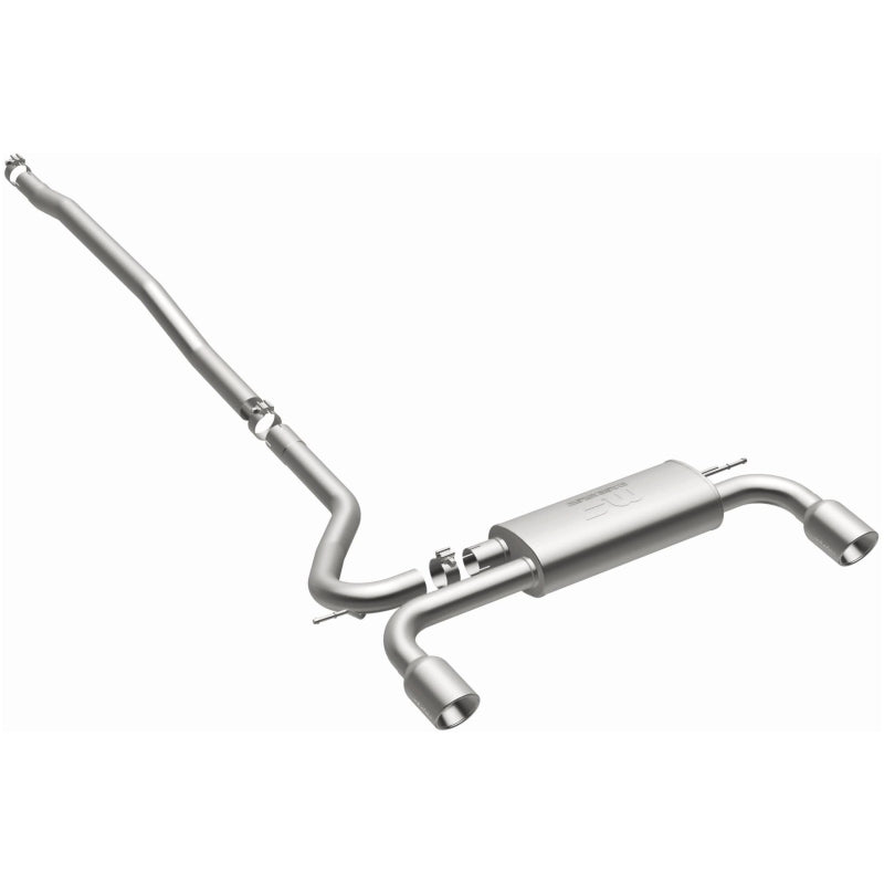 MagnaFlow Mini Countryman Dual Split Rear Exit Stainless Cat-Back Performance Exhaust