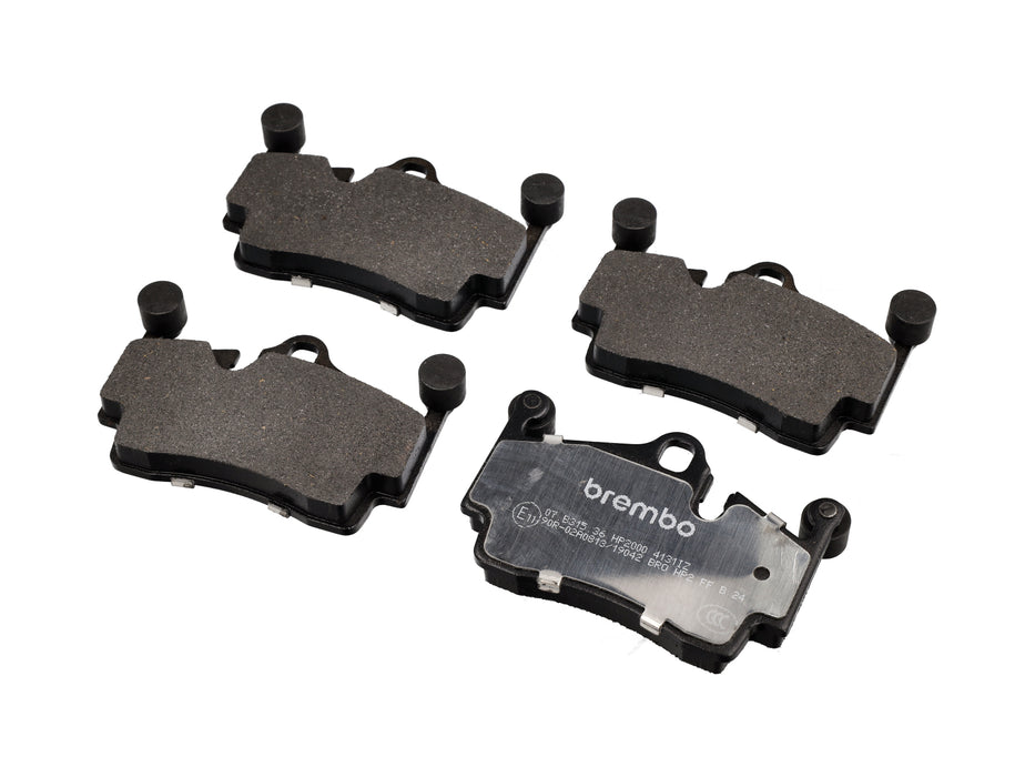 Brembo 2016 Porsche 718 Boxster (982) 2.0 HP2 Pads - Rear