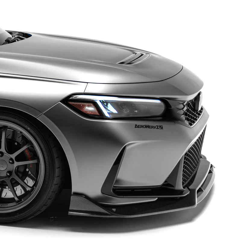 Adro Honda FL5 Civic TYPE R Carbon Fiber Front Lip