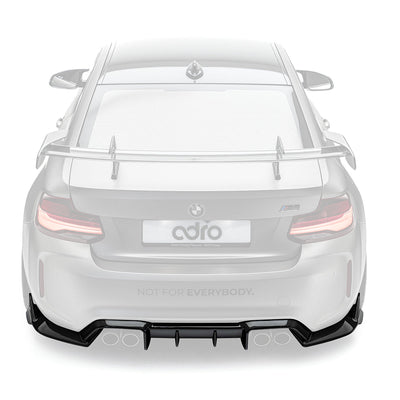 BMW F87 M2 Carbon Fiber Rear Diffuser