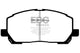 EBC 00-03 Toyota Highlander 2.4 2WD Yellowstuff Front Brake Pads
