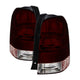 xTune Ford Escape 01-07 OEM Style Tail Lights Red Smoked ALT-JH-FESC01-OE-RSM