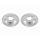 Power Stop 2017 Hyundai Azera Rear Evolution Drilled & Slotted Rotors - Pair