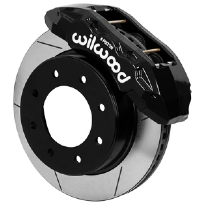 Wilwood Forged Dynapro Big Brake Kit - 5x5 Hub/12.19in Drilled & Slotted Rotor/ Black Caliper- Front