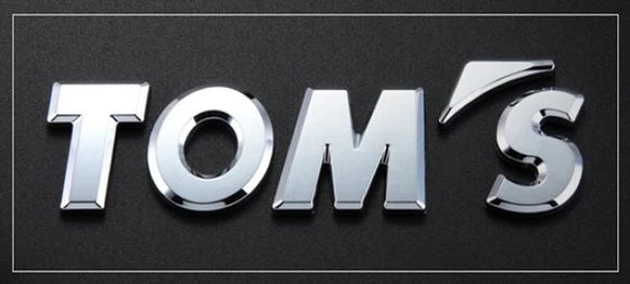 TOM'S Racing - Chrome Emblem Badge