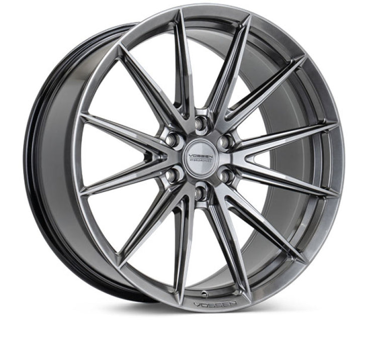 Vossen HFX-2 22x9.5 / 6x135 / ET30 / Deep Face / 87.1 - Hyper Black Wheel