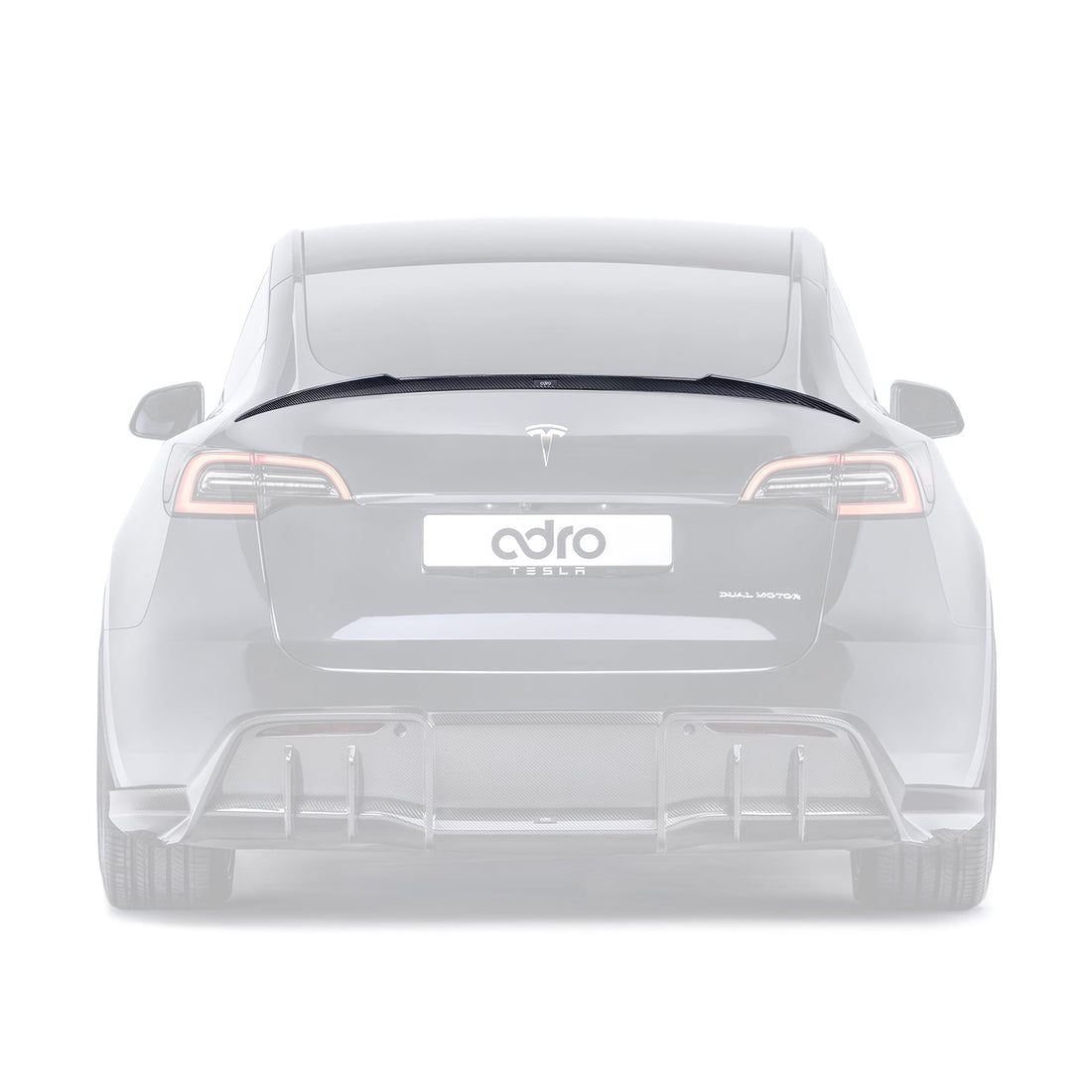 Tesla Model Y Prepreg Spoiler V1