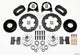 Wilwood Forged Dynalite Front Drag Kit Drilled Rotor 37-48 Ford Psgr. Car Spindle