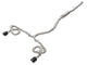 aFe 22-23 Honda Civic Si L4 1.5L (t) Takeda 2.5in to 3in 304 SS Cat-Back Exhaust w/ Black Tips