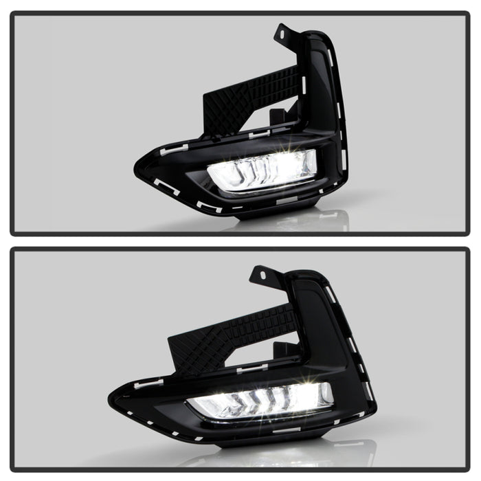 Spyder 20-22 Nissan Sentra OEM LED Fog Light - Clear (FL-NS20-LED-C)