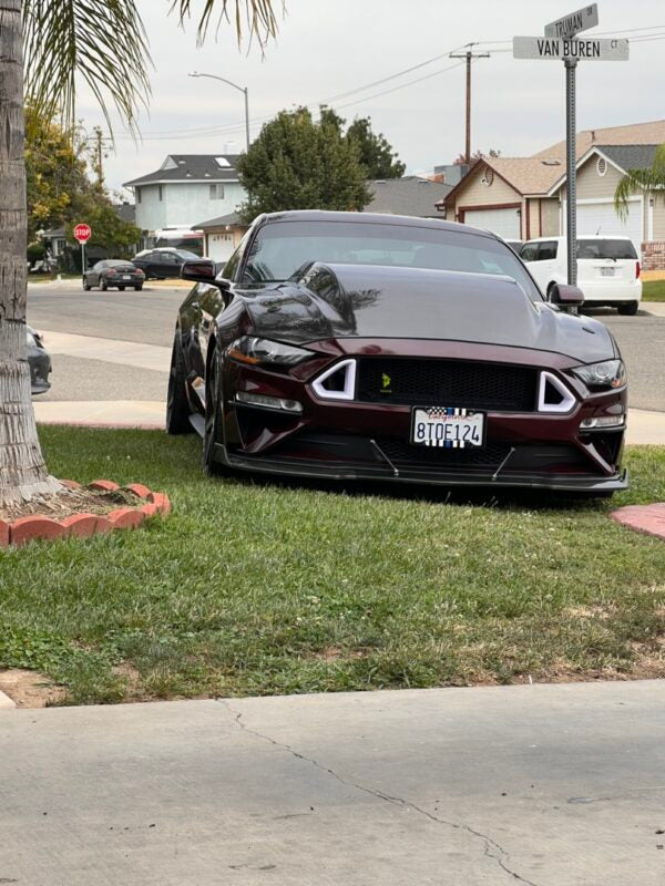 Anderson Composites 2018-2022 Ford Mustang Type-GR Fiberglass Hood