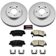Power Stop 11-16 Hyundai Elantra Front Z17 Evolution Geomet Coated Brake Kit