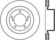StopTech Sport Slot 08-12 Toyota Sequoia / 07-12 Tundra Slotted Right Front CRYO Rotor