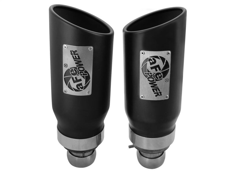 aFe Power 09-15 Dodge Ram 3.0L/5.7L Black Exhaust Tip Upgrade