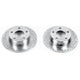 Power Stop 99-04 Audi A6 Quattro Rear Evolution Drilled & Slotted Rotors - Pair
