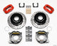 Wilwood Forged Dynalite P/S Park Brake Kit Drilled Red Chevy 12 Bolt-Spec 3.15in Bearing