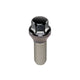 McGard Hex Lug Bolt (Cone Seat) M12X1.25 / 17mm Hex / 25.6mm Shank Length (Box of 50) - Black