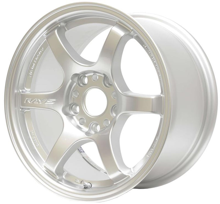 Gram Lights 57DR 15x8.0 +35 5x114.3 Sunlight Silver Wheel