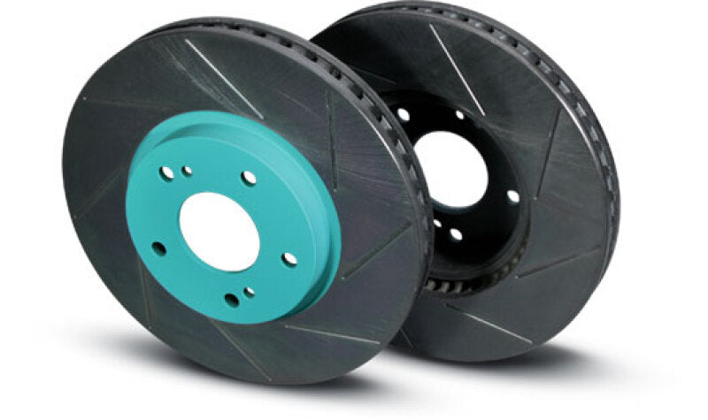 Project Mu SCR Rotor Front - Mitsubishi Lancer Evolution CP9A/CT9A Uncoated