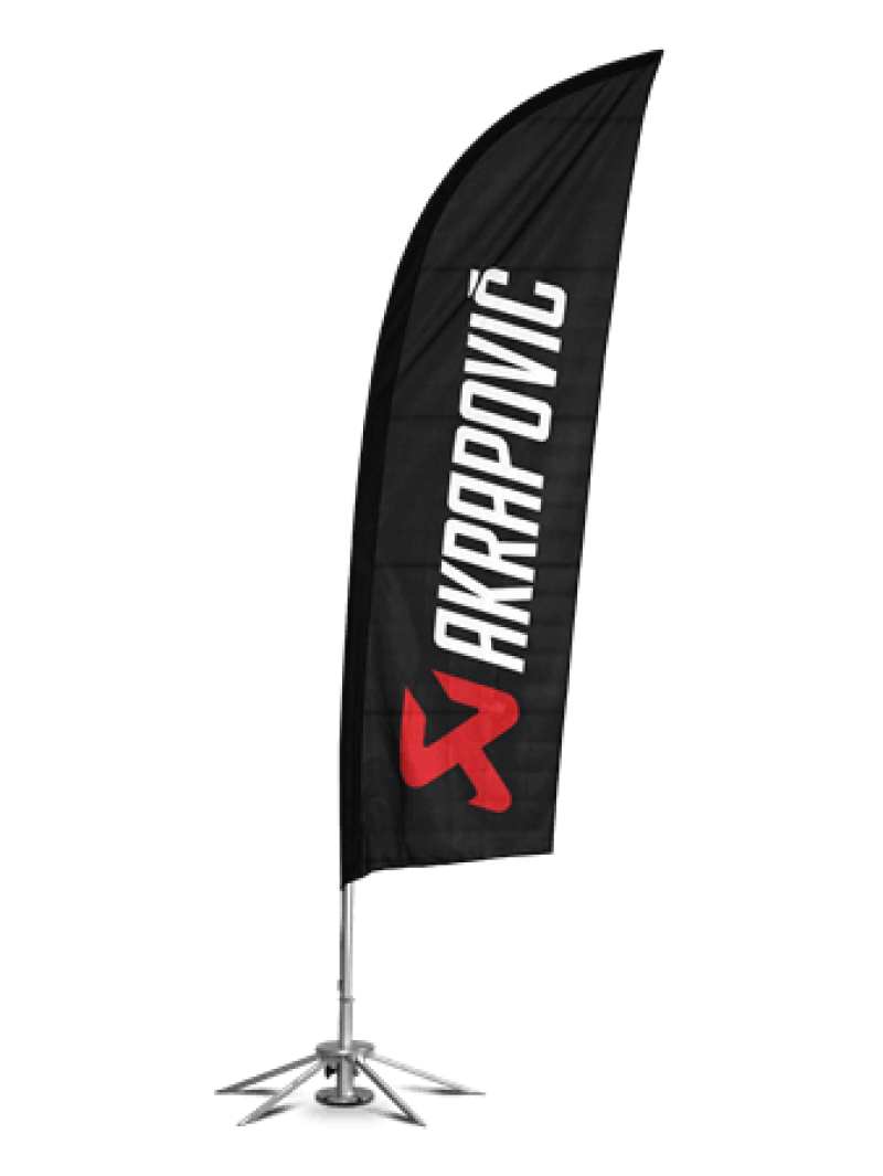 Akrapovic Self-standing flag set