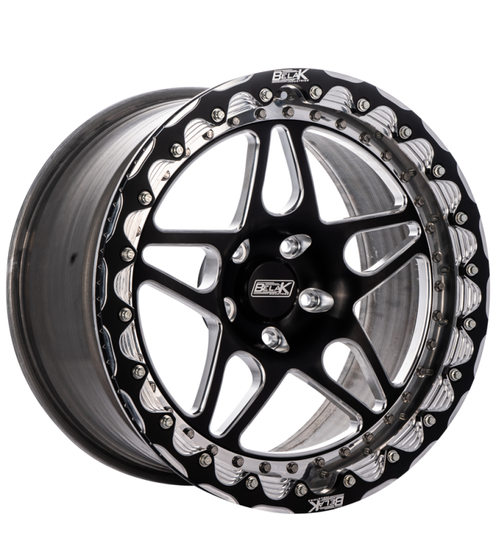 Belak 17x10.5 / 6.5in BS / 5x4.75 BP / HIGH Pad / Series 3 Wheel - Single Beadlock