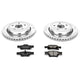 Power Stop 11-19 Dodge Durango Rear Z23 Evolution Sport Brake Kit