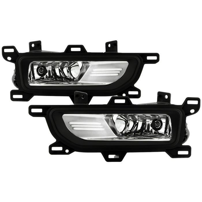 Spyder 20-22 Nissan Titan OEM Fog Light w/ Switch - Clear (FL-NT20-C)