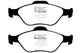 EBC 08+ Lotus 2-Eleven 1.8 Supercharged Greenstuff Front Brake Pads
