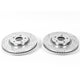 Power Stop 12-16 Audi A4 Front Evolution Drilled & Slotted Rotors - Pair