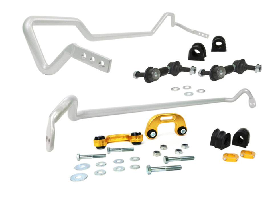 Whiteline 04-07 Subaru WRX STi Front and Rear Swaybar Kit 22mm