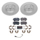 Power Stop 14-18 Audi A6 Rear Euro-Stop Brake Kit