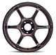 Advan RG-4 17x8 +37 Offset 5x114.3 BP Racing Copper Bronze