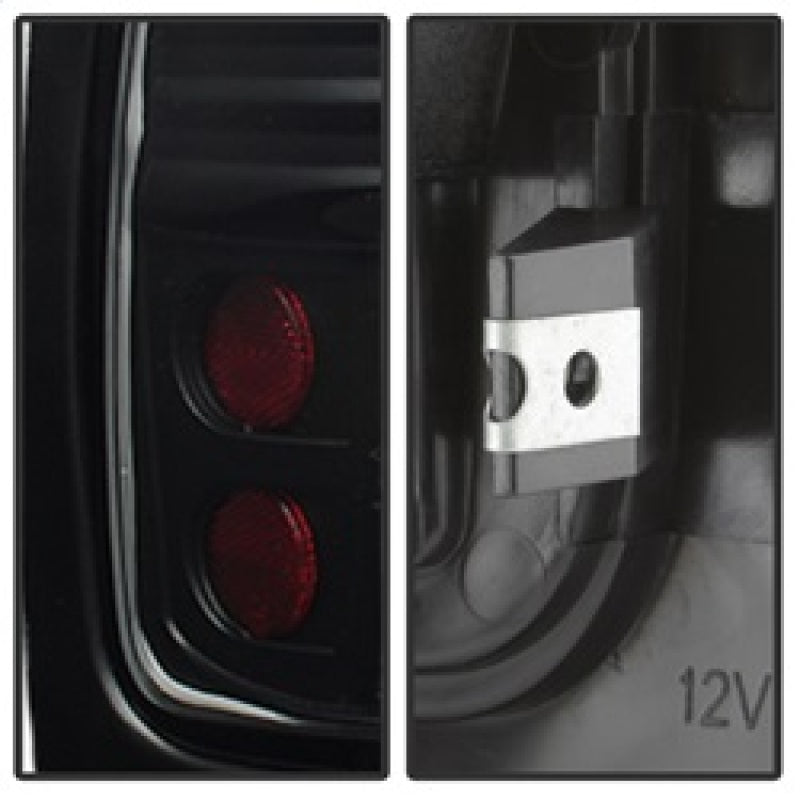 Xtune Dodge Ram 1500 94-01 / Ram 2500/3500 94-02 LED Tail Lights Black ALT-ON-DRAM94-LED-BK