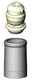 KYB Shocks & Struts Strut Boots Front AUDI A4 1995-10 AUDI A6 1998-10 AUDI A8 1997-03 AUDI RS4 2007-