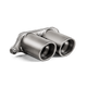 Akrapovic 2018 Porsche GT3 RS (991.2) Tail Pipe Set (Titanium)